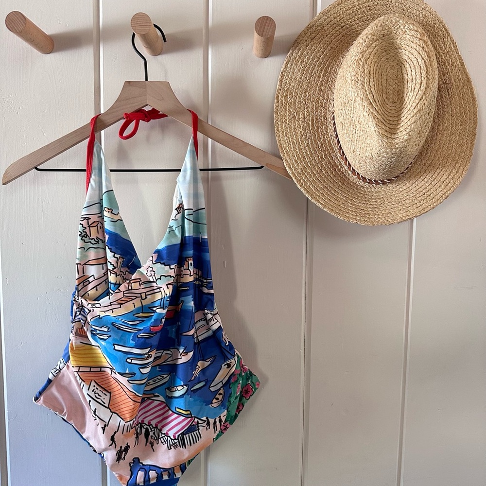 Anthropologie Euro Chic One Piece Swimsuit